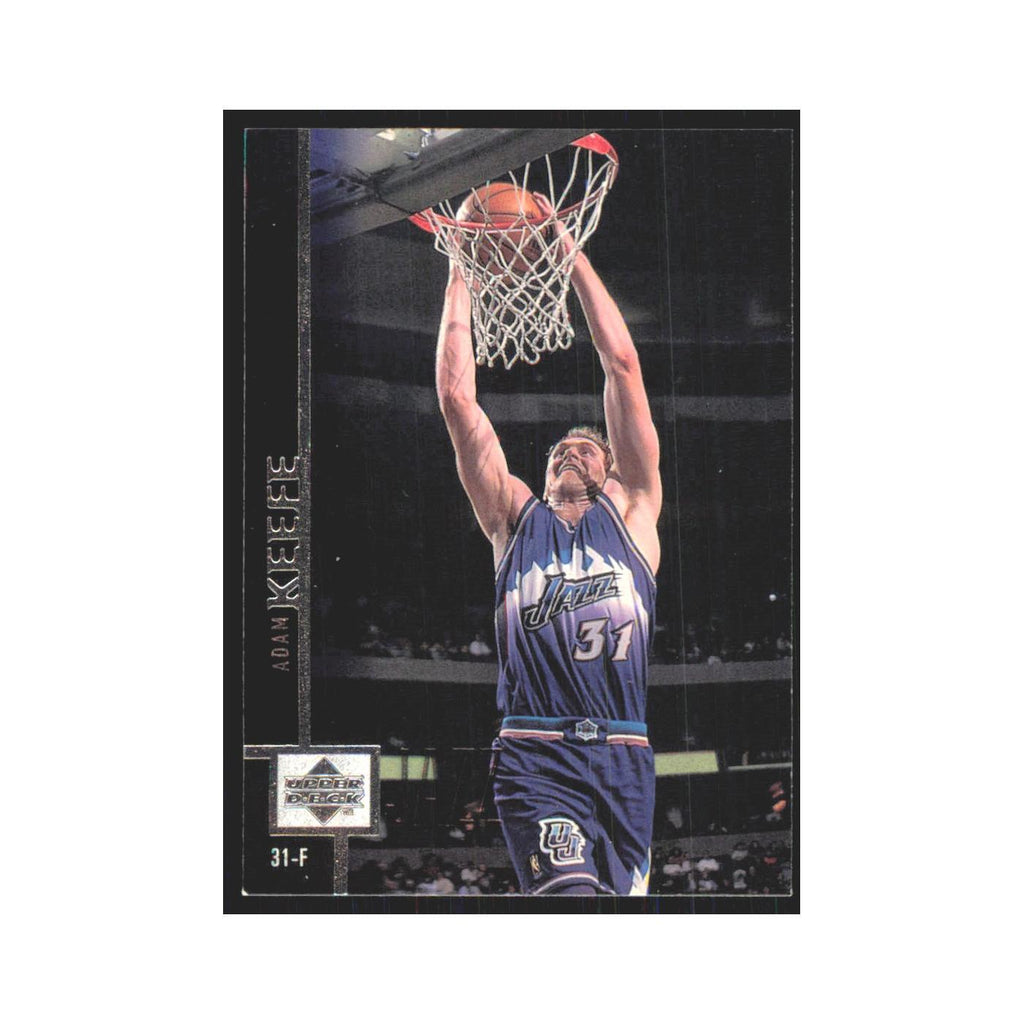 Adam Keefe 1997 Upper Deck #124 Utah Jazz Basketball Card NM