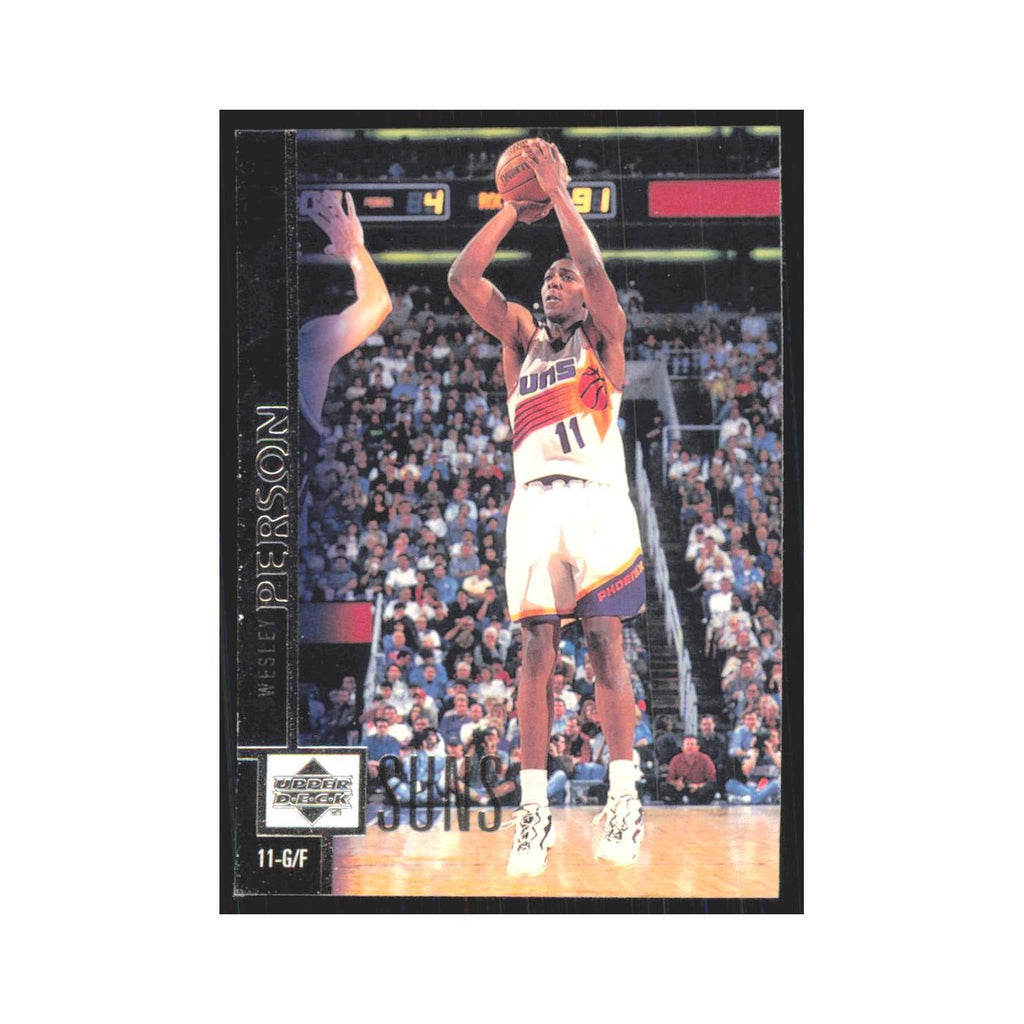 Wesley Person 1997 Upper Deck #100 Phoenix Suns Basketball Card NM