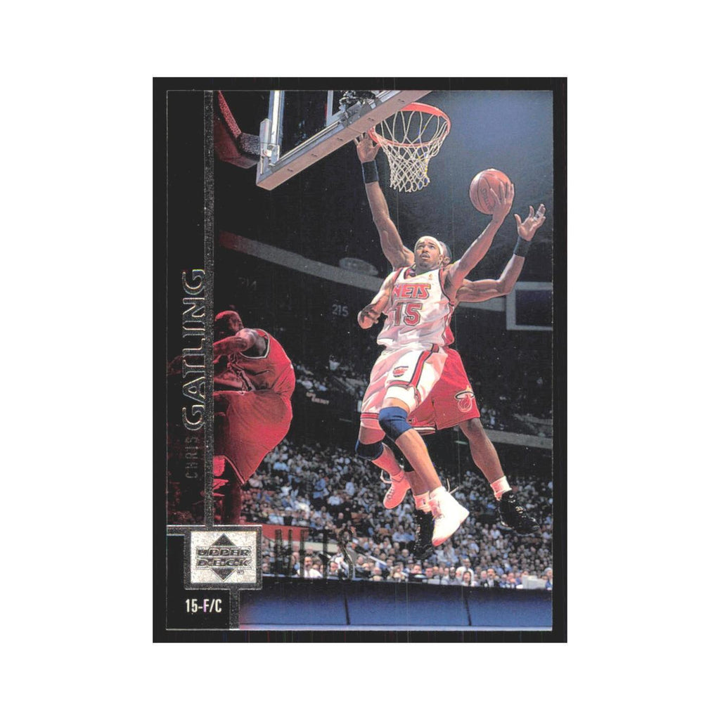 Chris Gatling 1997 Upper Deck #78 New Jersey Nets Basketball Card NM
