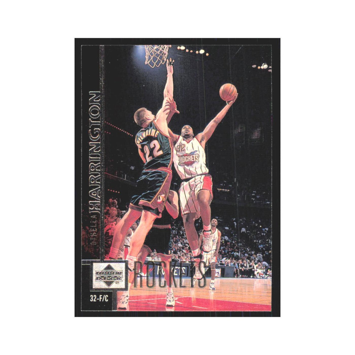 Othella Harrington 1997 Upper Deck #226 Houston Rockets Basketball Card NM