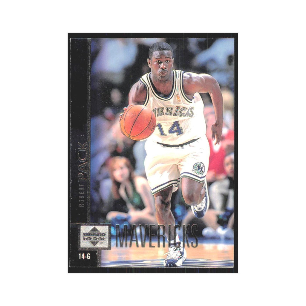 Robert Pack 1997 Upper Deck #27 Dallas Mavericks Basketball Card NM