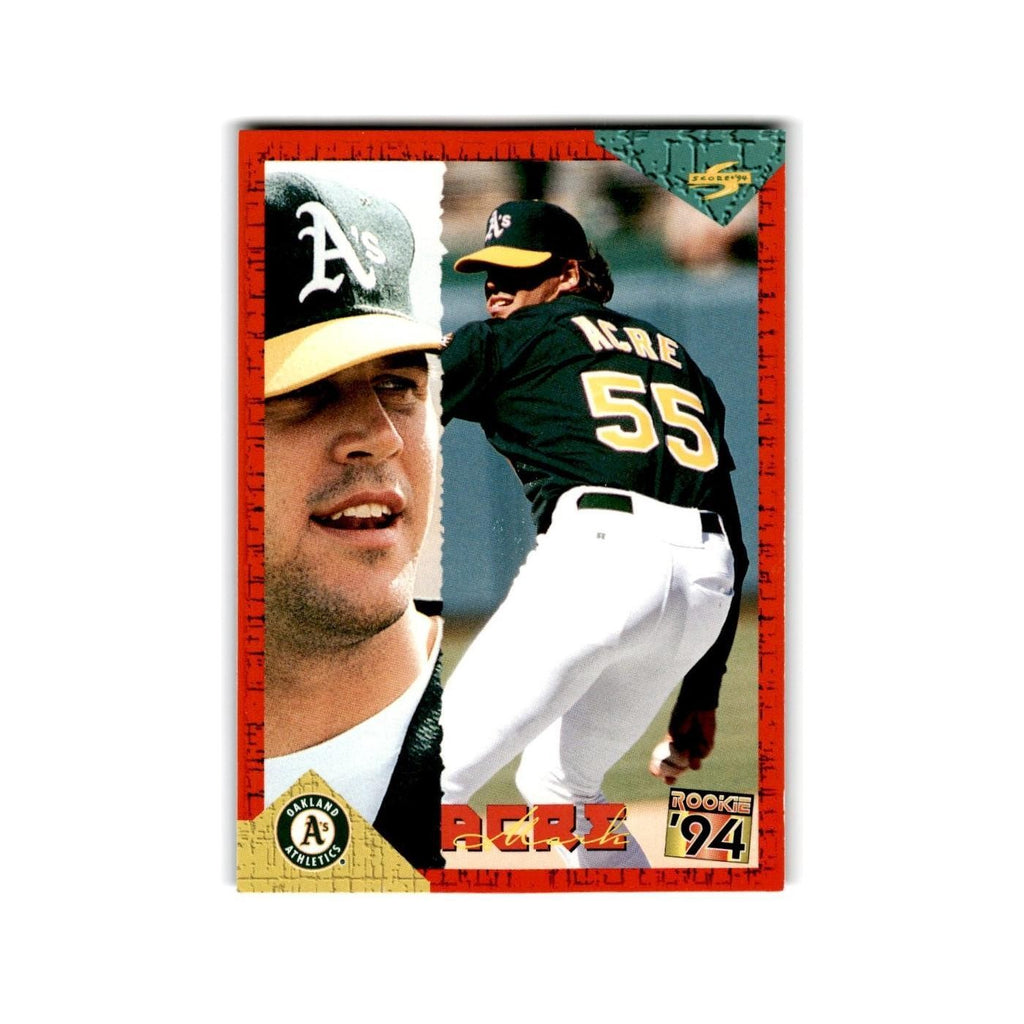 Mark Acre Rookie 1994 Score Rookie & Traded #RT163 Oakland Athletics NM