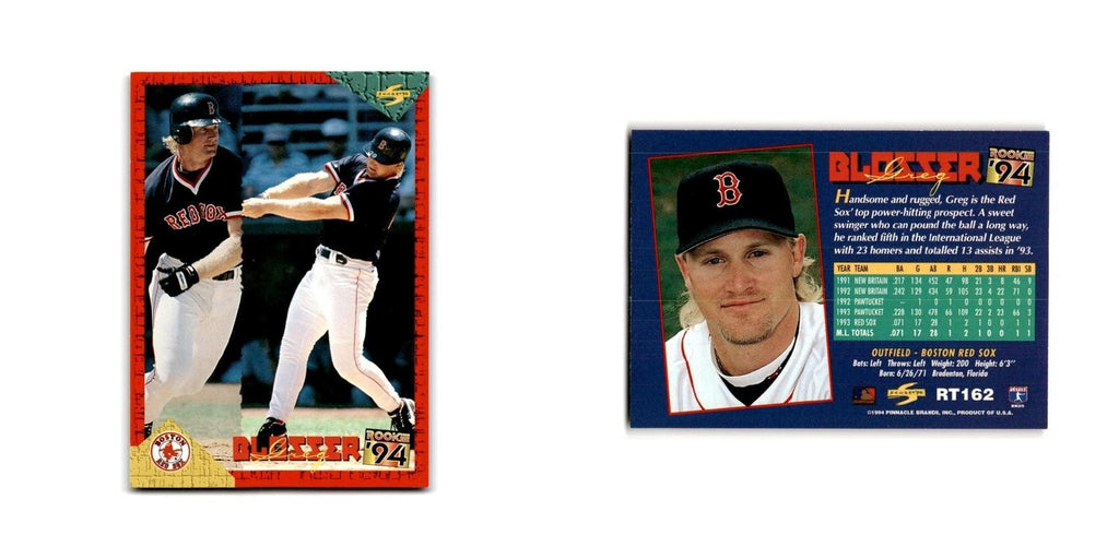 Greg Blosser Rookie 1994 Score Rookie & Traded #RT162 Boston Red Sox NM