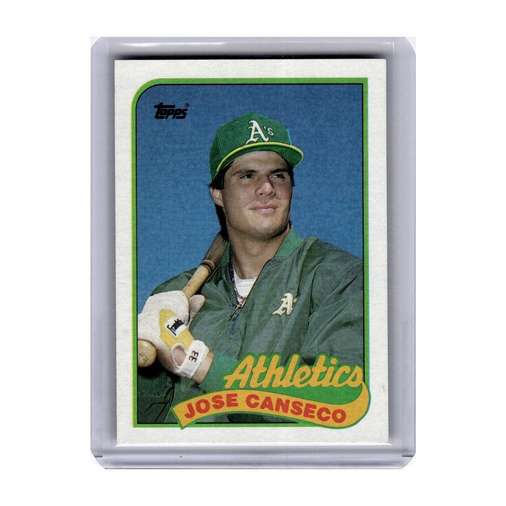 1989 Topps Jose Canseco Athletics #500