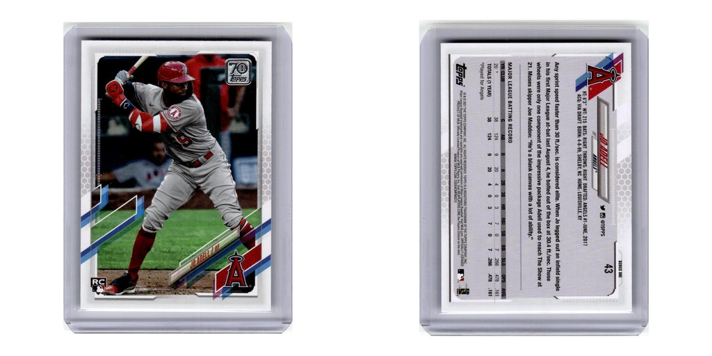 2021 Topps Jo Adell Angels #43
