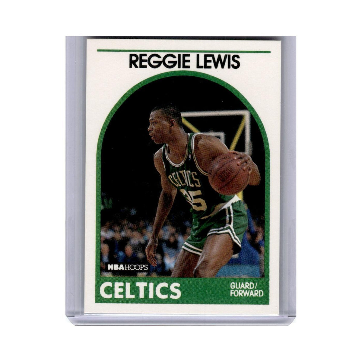 1989 Hoops Reggie Lewis Celtics #17
