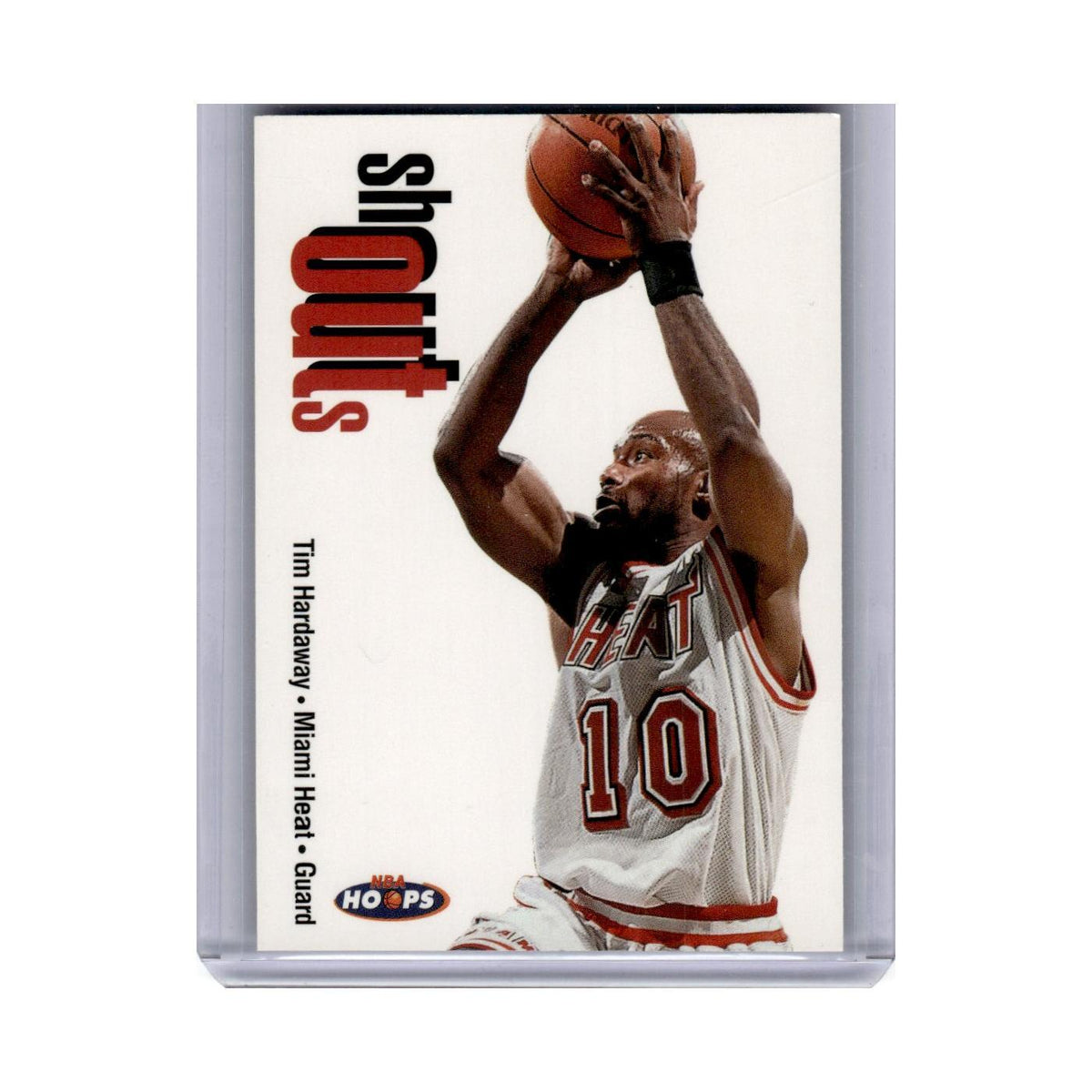 1998 Hoops Shout Outs Tim Hardaway Heat #9SO