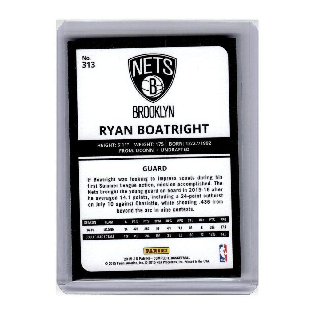 2015 Panini Complete Ryan Boatright Nets #313