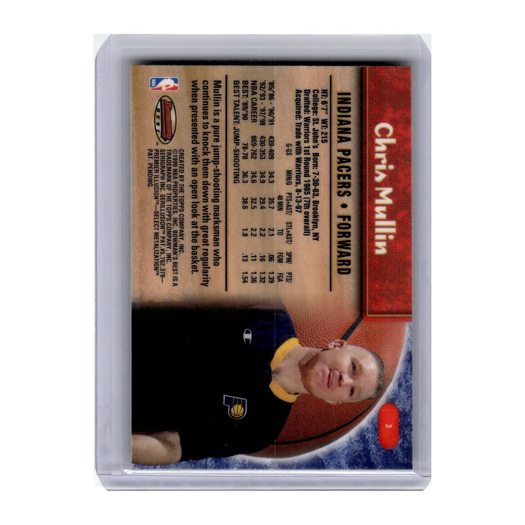 1998 Bowman's Best Chris Mullin Pacers #3