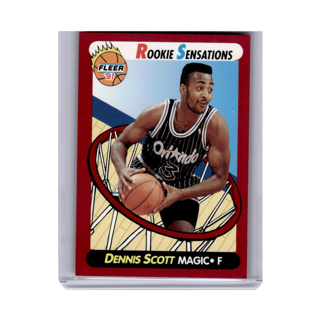 1991 Fleer Rookie Sensations Dennis Scott Magic #2