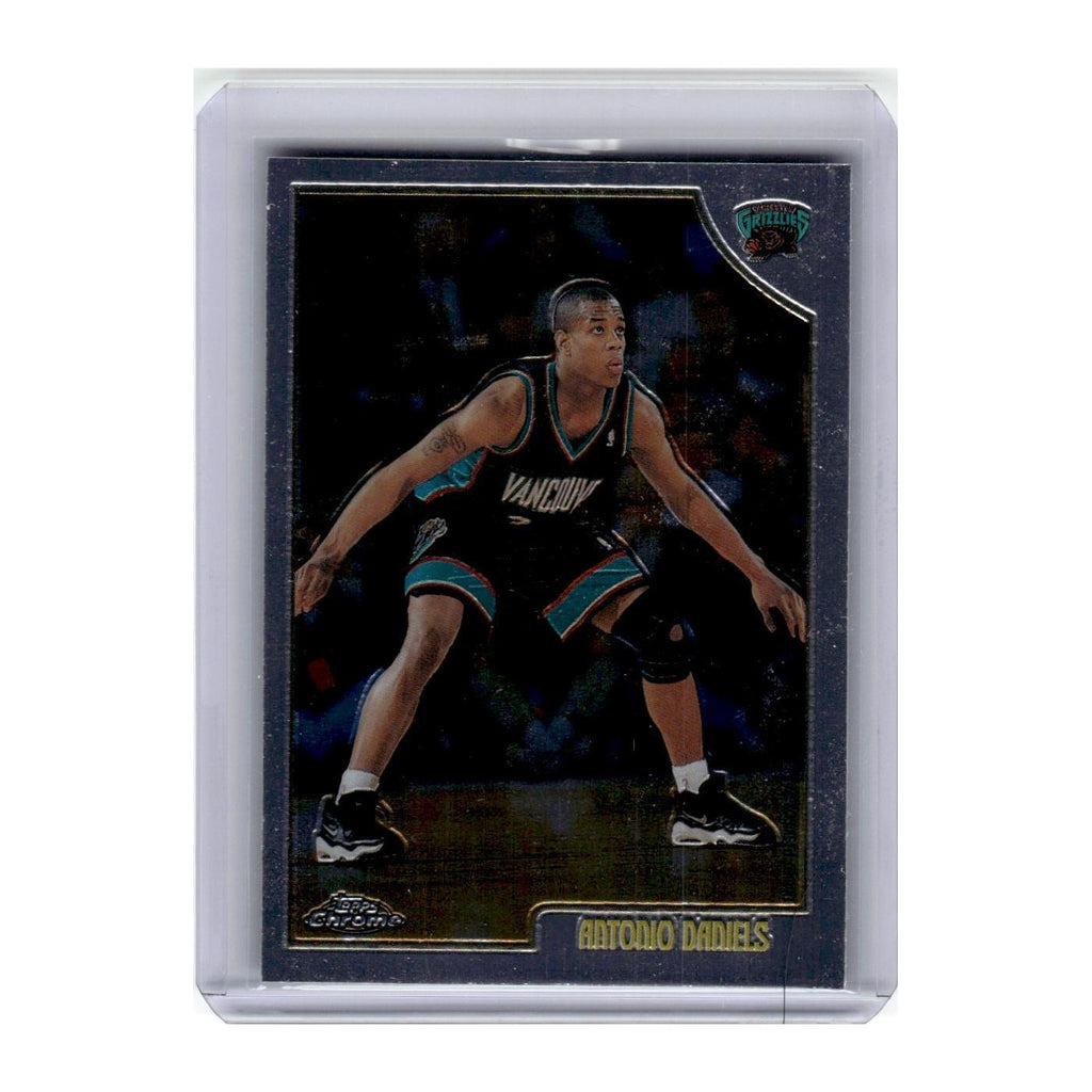1998 Topps Chrome Antonio Daniels Vancouver Grizzlies #168
