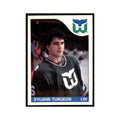 Sylvain Turgeon 1985 O-Pee-Chee #43 Hartford Whalers Hockey Card NM