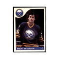 Brent Peterson 1985 O-Pee-Chee #47 Buffalo Sabres Hockey Card NM
