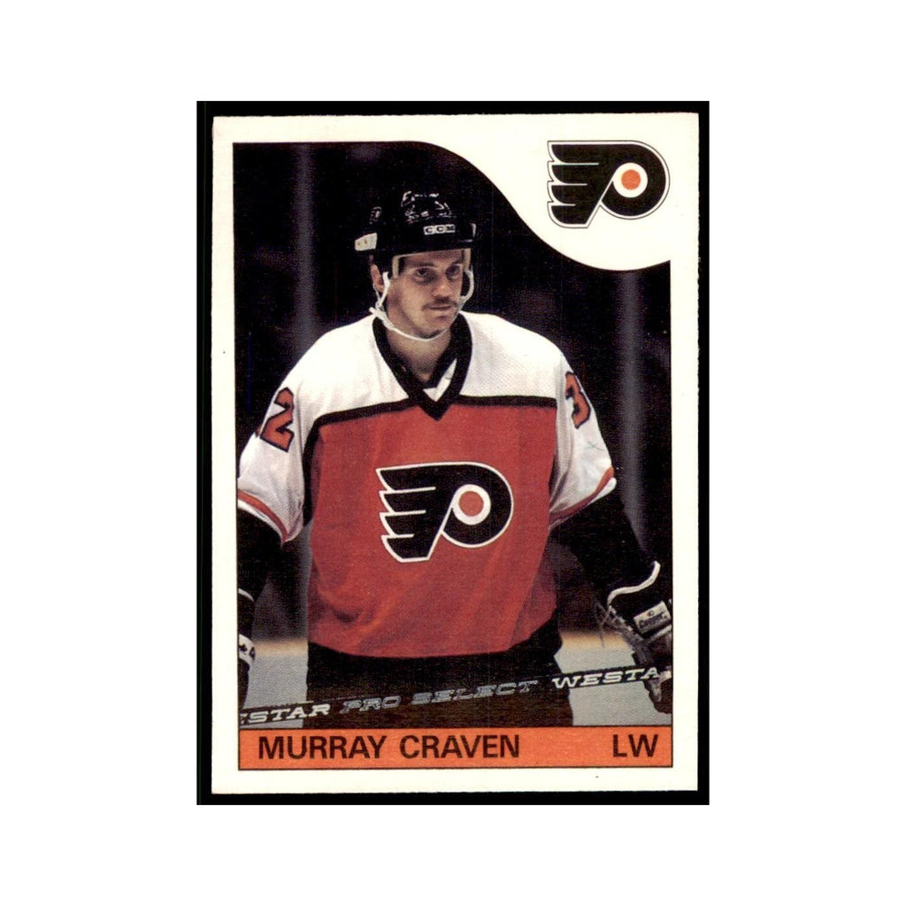 Murray Craven 1985 O-Pee-Chee #53 Philadelphia Flyers Hockey Card NM