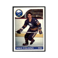 Mike Foligno 1985 O-Pee-Chee #17 Buffalo Sabres Hockey Card NM