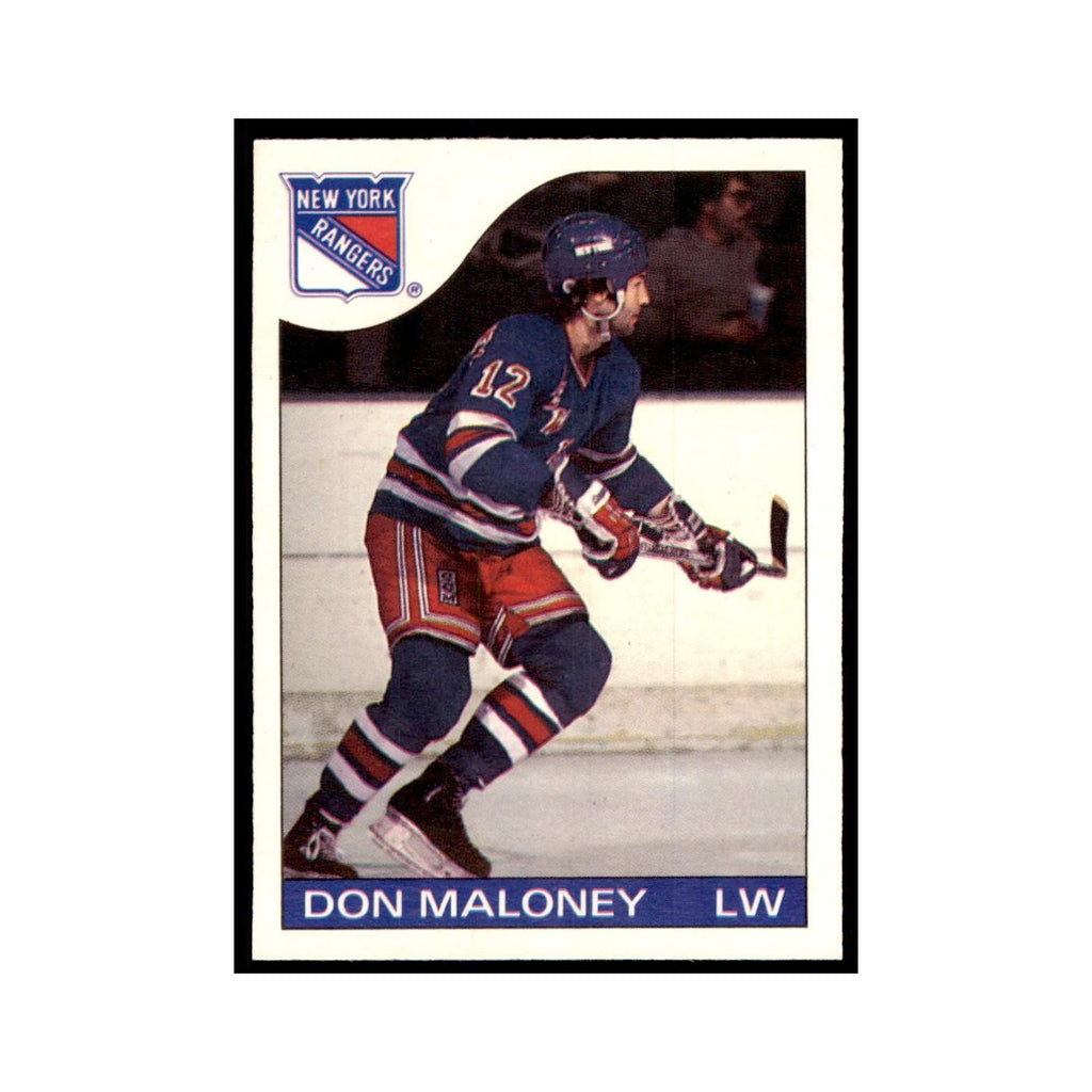 Don Maloney 1985 O-Pee-Chee #94 New York Rangers Hockey Card NM