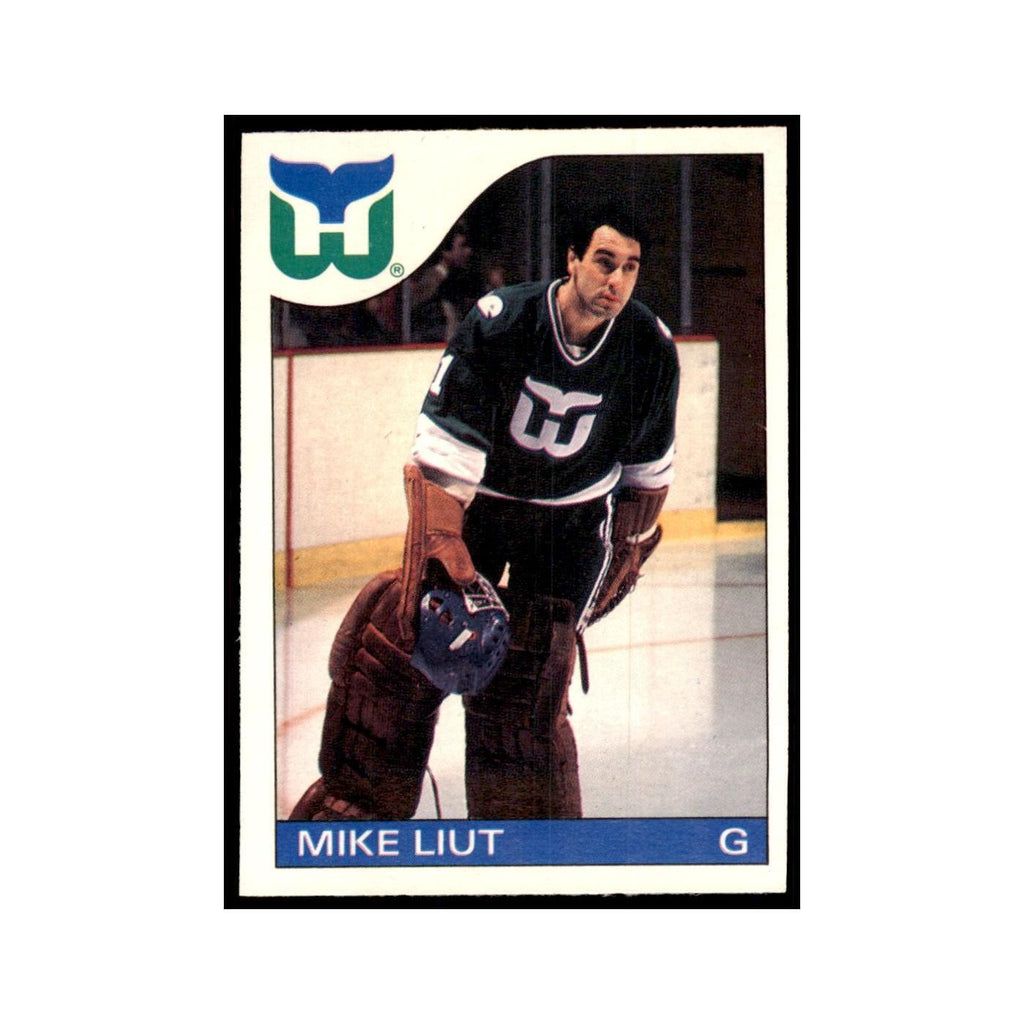 Mike Liut 1985 O-Pee-Chee #88 Hartford Whalers Hockey Card NM