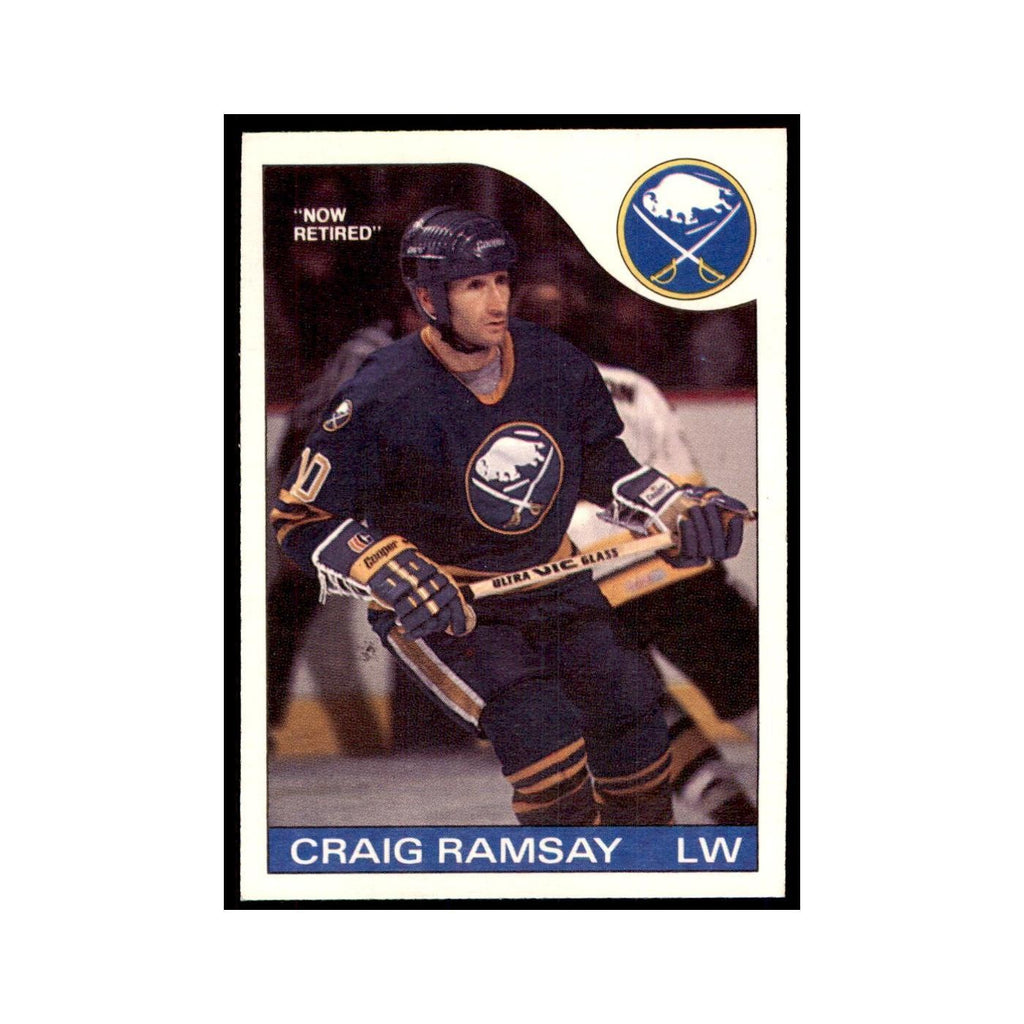 Craig Ramsay 1985 O-Pee-Chee #32 Buffalo Sabres Hockey Card NM