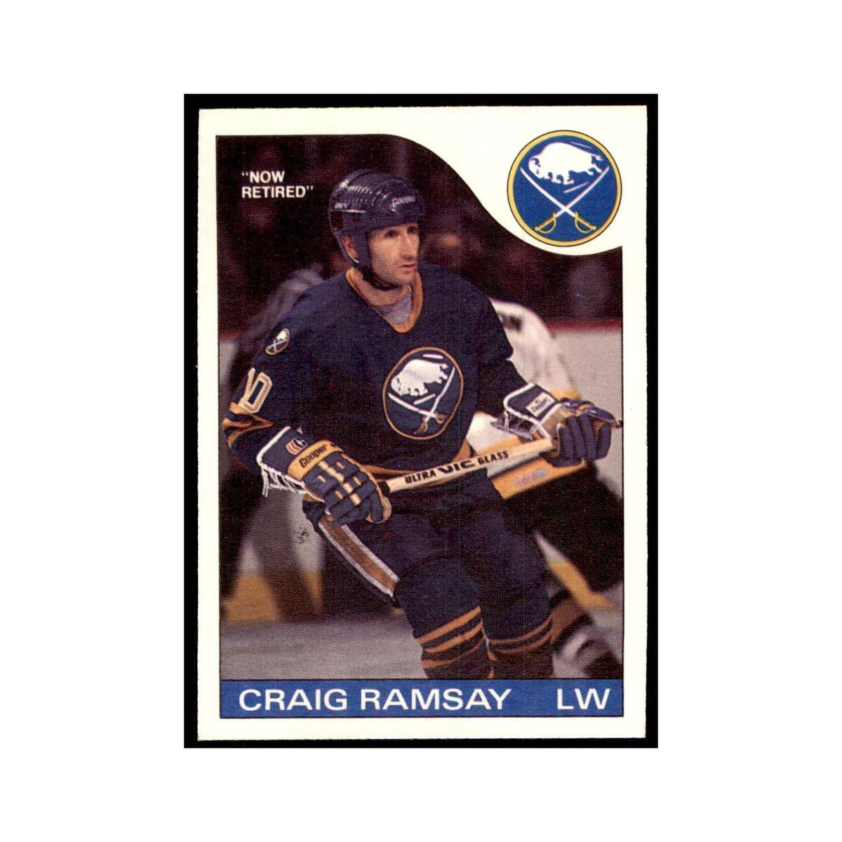 Craig Ramsay 1985 O-Pee-Chee #32 Buffalo Sabres Hockey Card NM