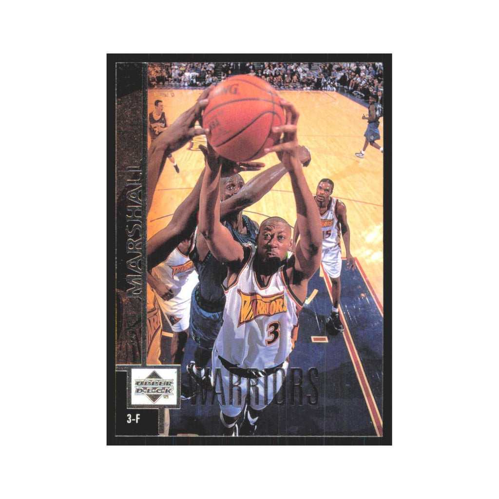 Donyell Marshall 1997 Upper Deck #222 Golden State Warriors Basketball Card NM