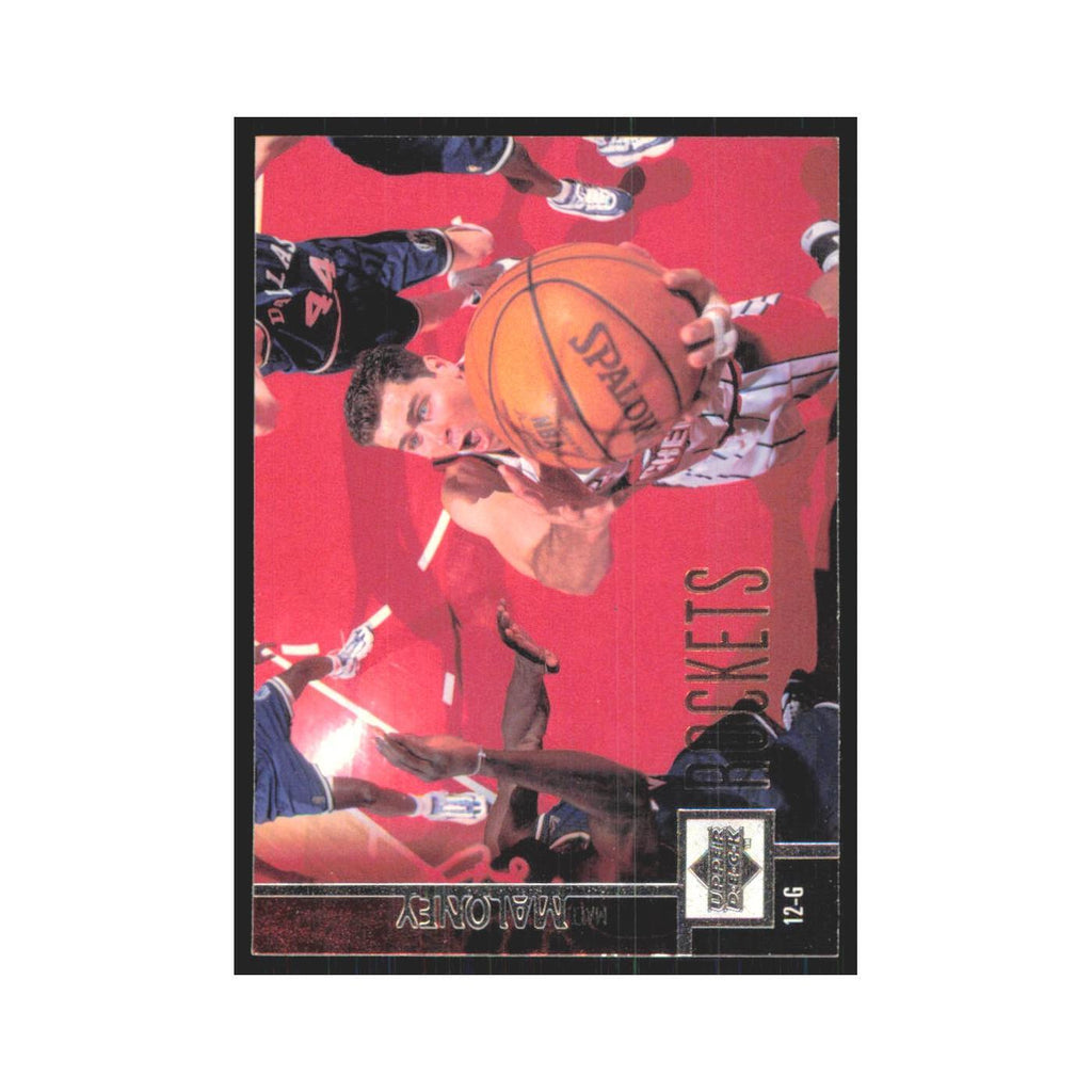 Matt Maloney 1997 Upper Deck #229 Houston Rockets Basketball Card NM