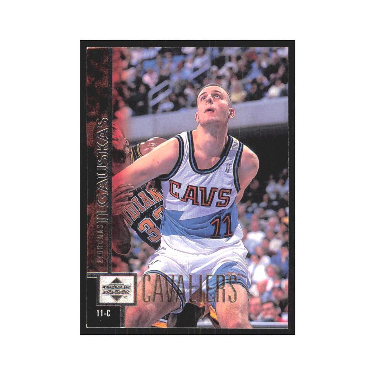 Zydrunas Ilgauskas 1997 Upper Deck #199 Cleveland Cavaliers Basketball Card NM