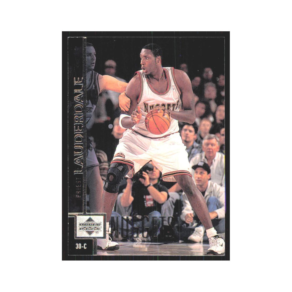 Priest Lauderdale 1997 Upper Deck #213 Denver Nuggets Basketball Card NM