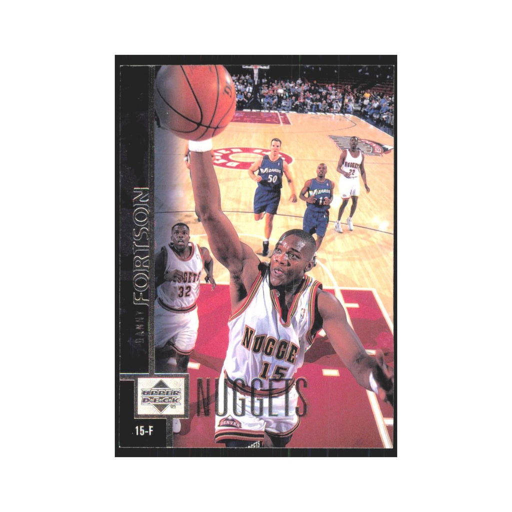 Danny Fortson 1997 Upper Deck #209 Denver Nuggets Basketball Card NM