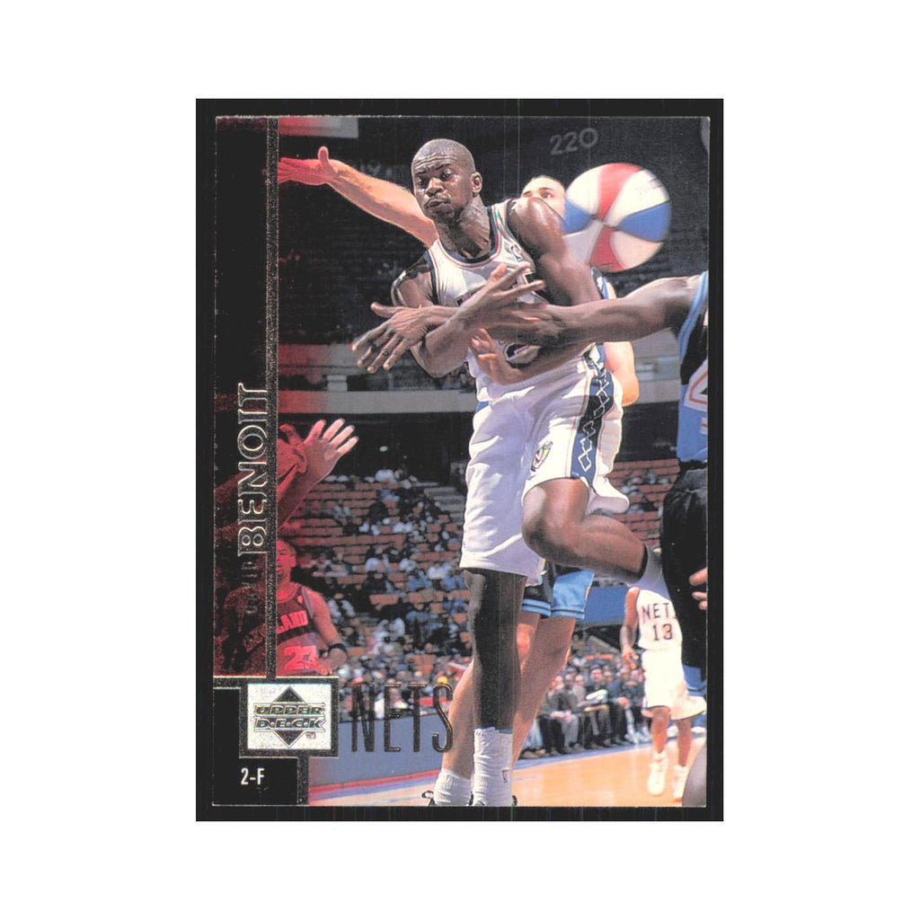 David Benoit 1997 Upper Deck #259 New Jersey Nets Basketball Card NM