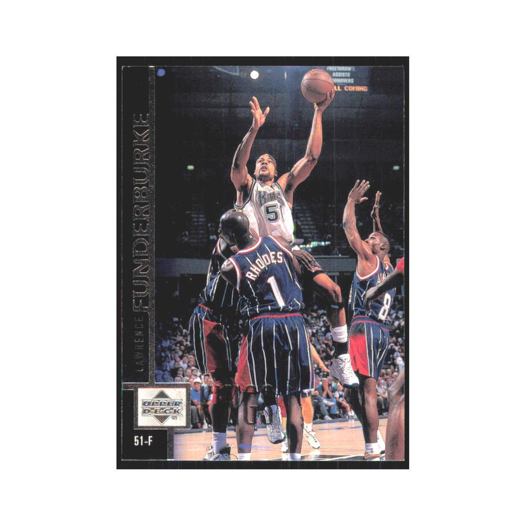 Lawrence Funderburke 1997 Upper Deck #285 Sacramento Kings Basketball Card NM