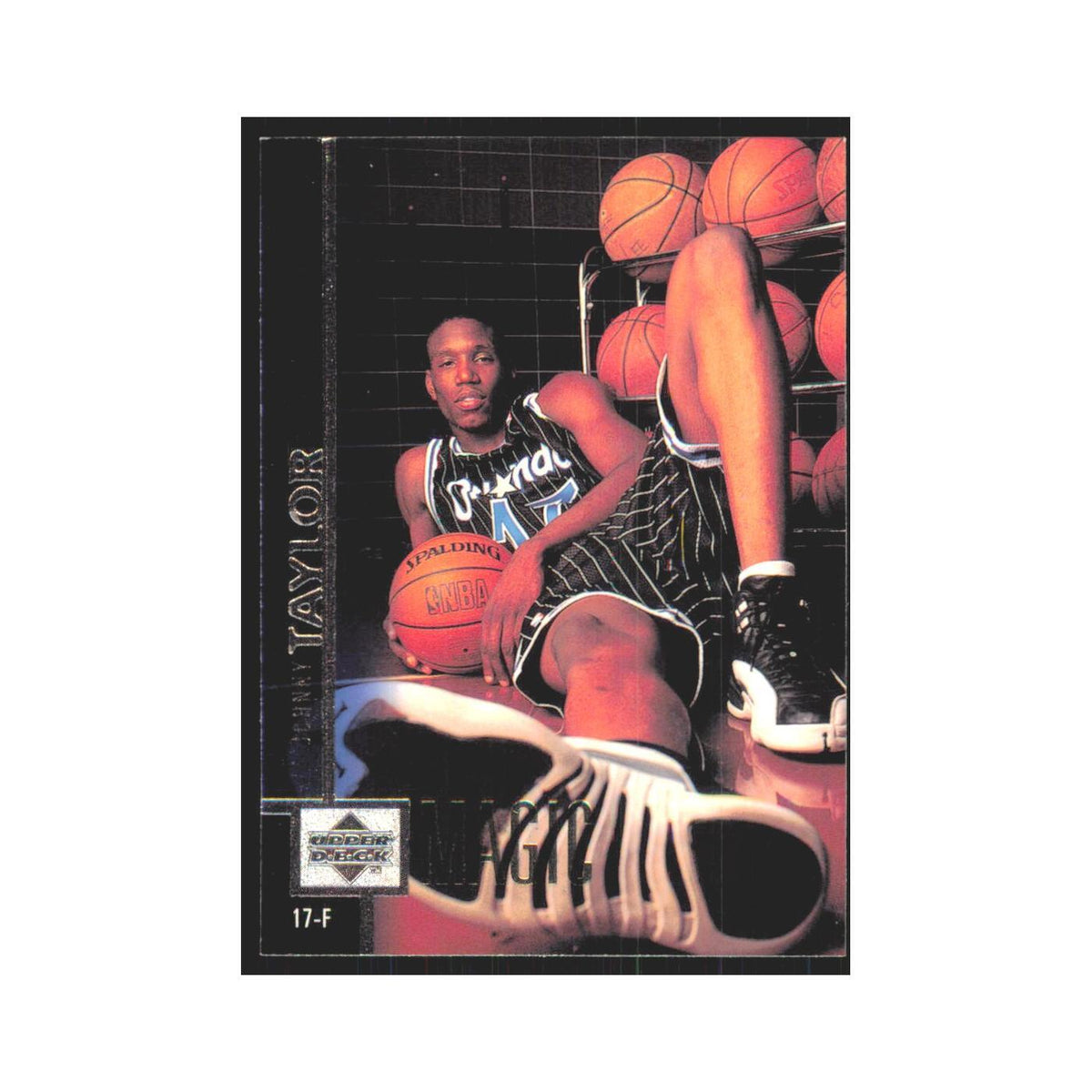 Johnny Taylor 1997 Upper Deck #270 Orlando Magic Basketball Card NM