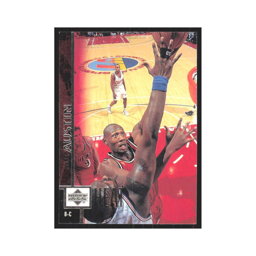 Isaac Austin 1997 Upper Deck #64 Miami Heat Basketball Card NM