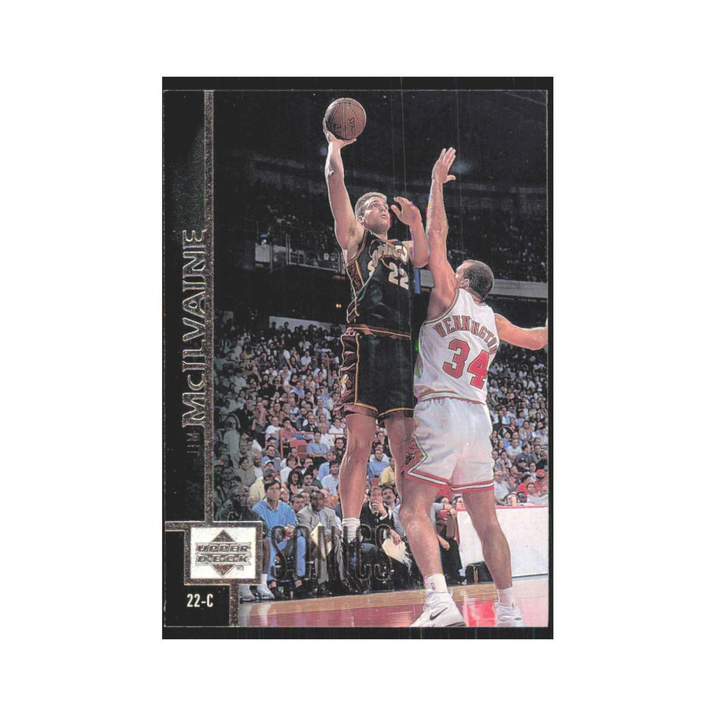 Jim Mcllvaine 1997 Upper Deck #294 Seattle SuperSonics Basketball Card NM