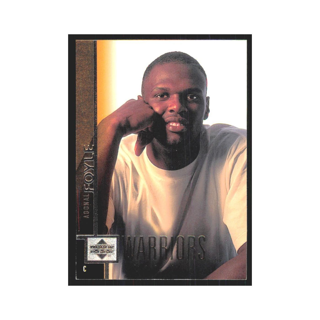 Adonal Foyle 1997 Upper Deck #39 Golden State Warriors Basketball Card NM