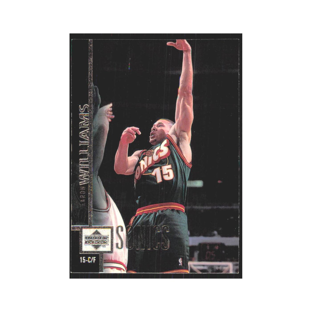 Aaron Williams 1997 Upper Deck #297 Seattle SuperSonics Basketball Card NM
