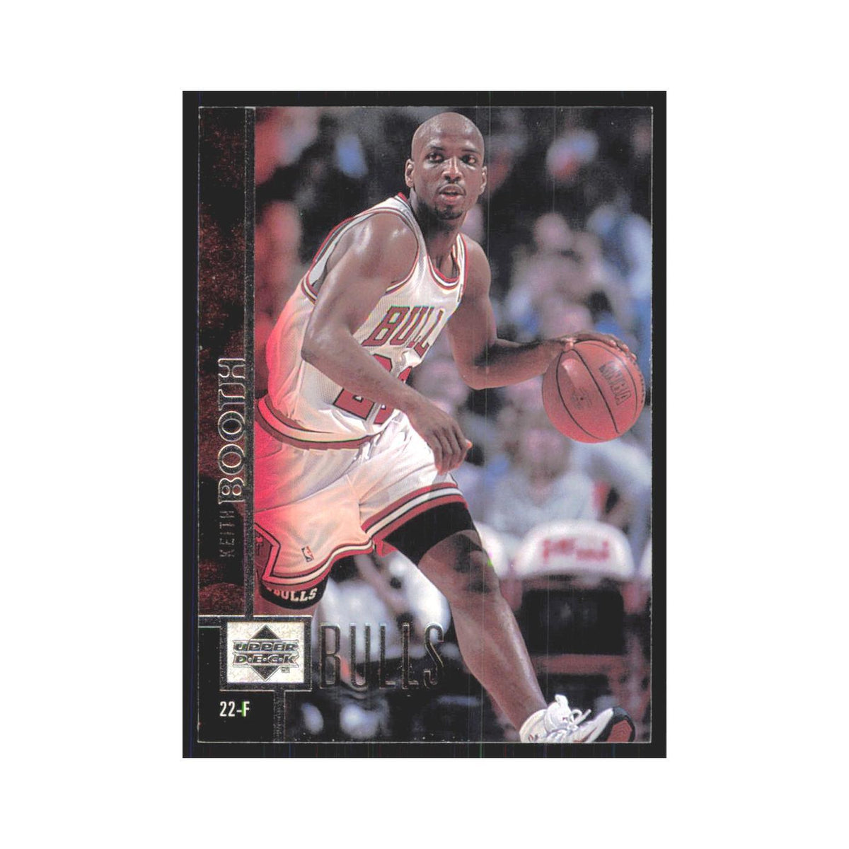 Keith Booth 1997 Upper Deck #194 Chicago Bulls Basketball Card NM