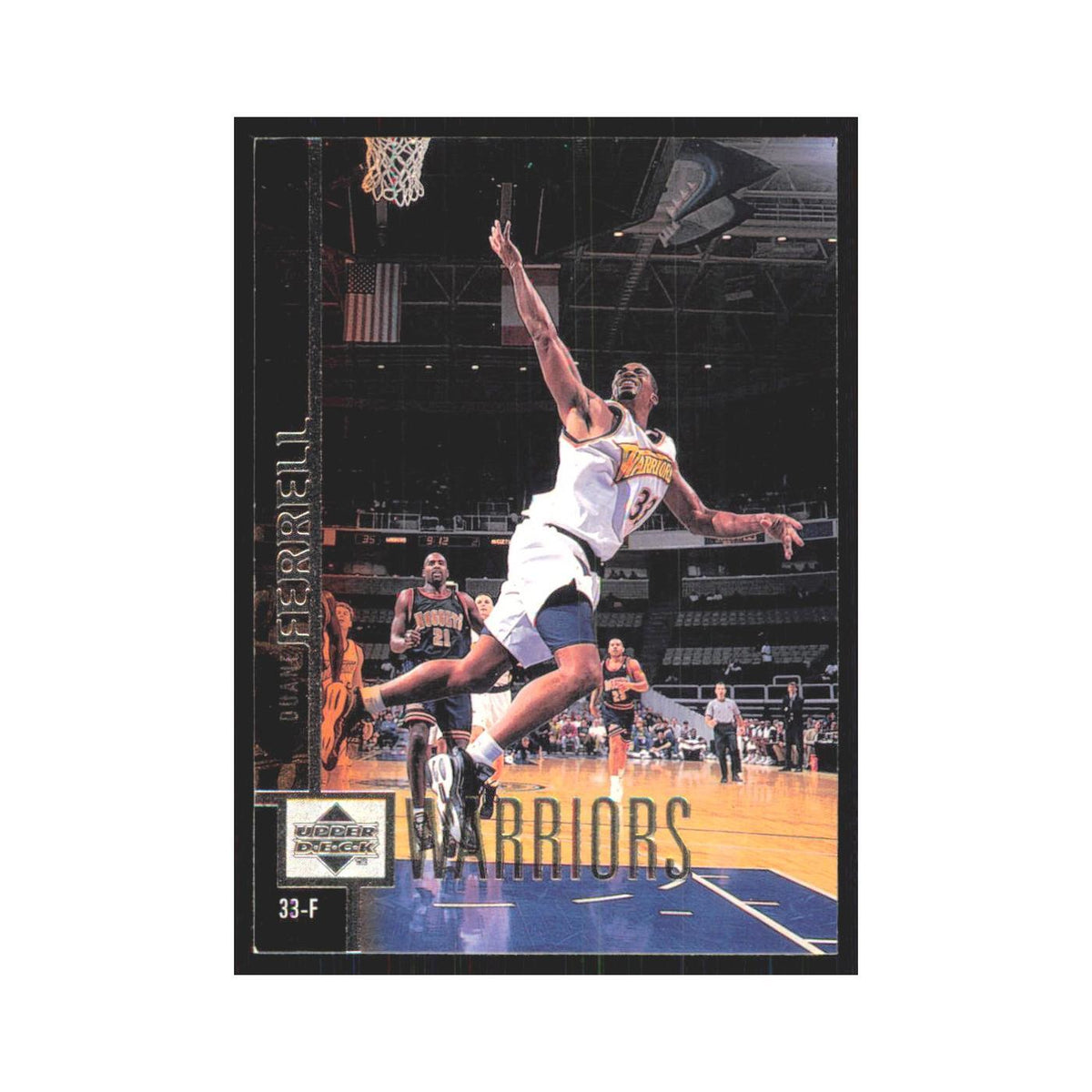 Duane Ferrell 1997 Upper Deck #219 Golden State Warriors Basketball Card NM
