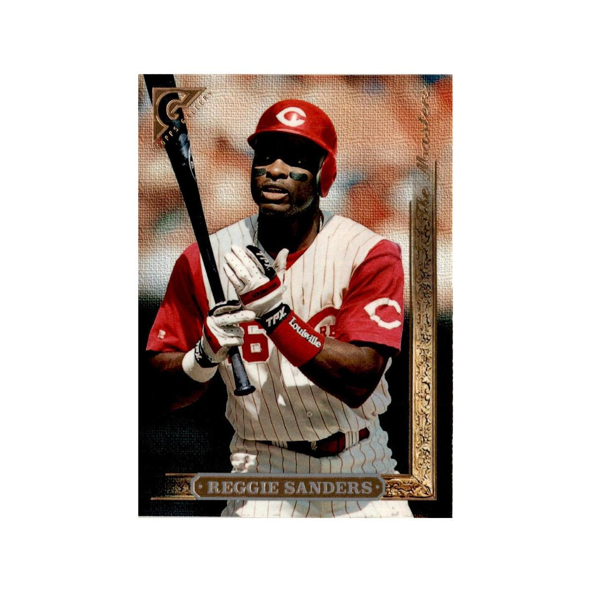 Reggie Sanders 1996 Topps Gallery #151 Cincinnati Reds Baseball Card NM