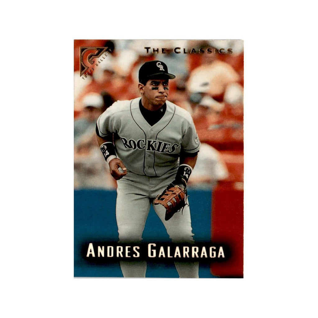 Andres Galarraga 1996 Topps Gallery #44 Colorado Rockies Baseball Card NM