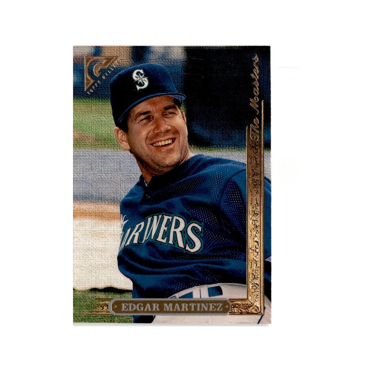 Edgar Martinez 1996 Topps Gallery #158 Seattle Mariners Baseball Card NM