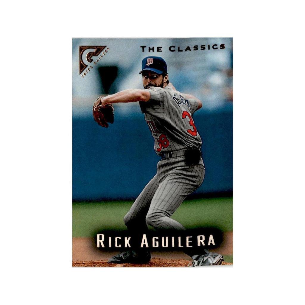 Rick Aguilera 1996 Topps Gallery #65 Minnesota Twins Baseball Card NM
