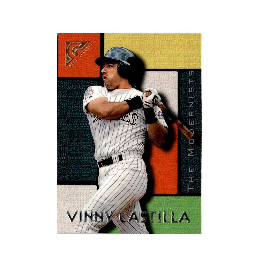 Vinny Castilla 1996 Topps Gallery #113 Colorado Rockies Baseball Card NM