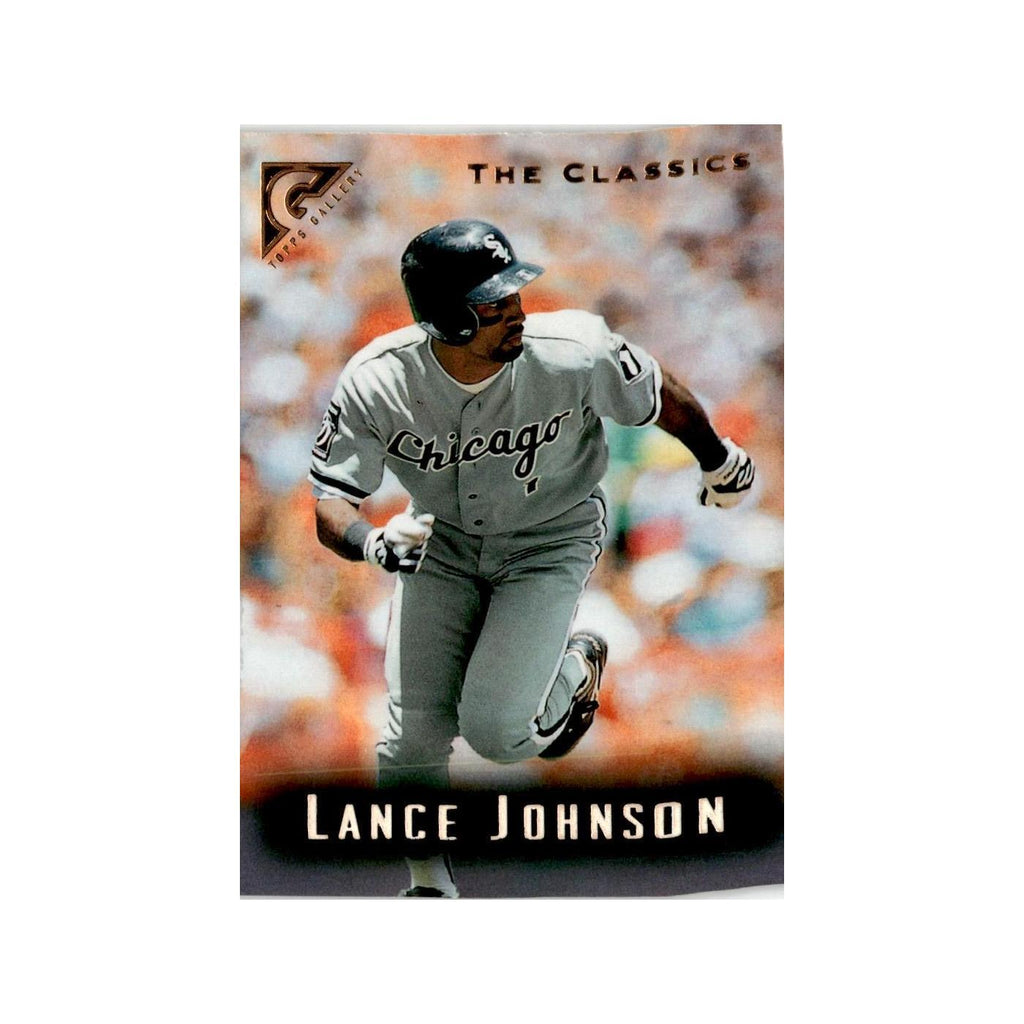 Lance Johnson 1996 Topps Gallery #60 New York Mets Baseball Card NM