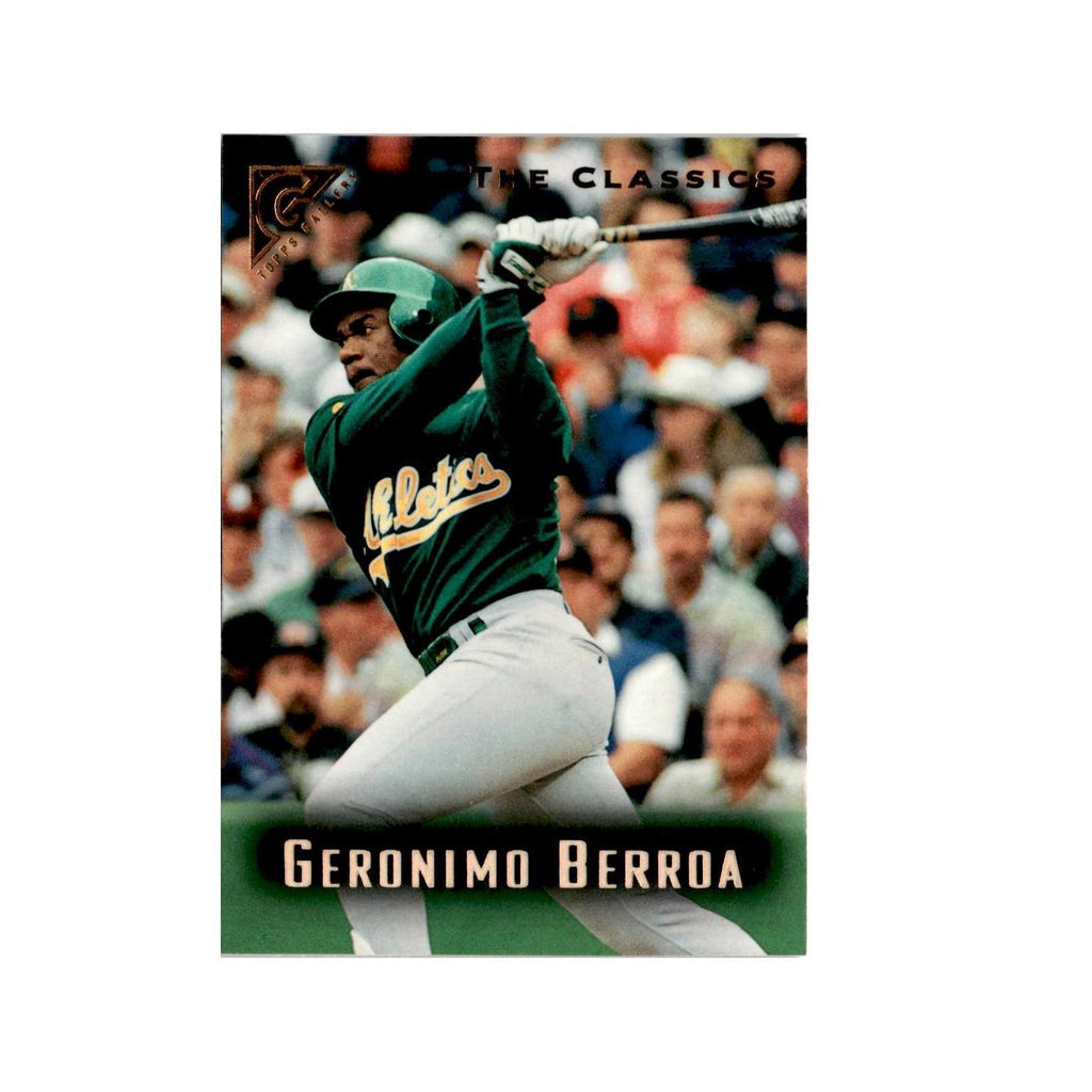 Geronimo Berroa 1996 Topps Gallery #57 Oakland Athletics Baseball Card NM