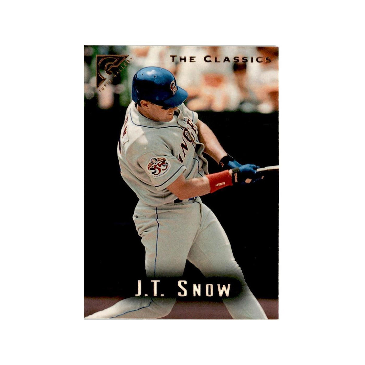 J.T. Snow 1996 Topps Gallery #41 California Angels Baseball Card NM