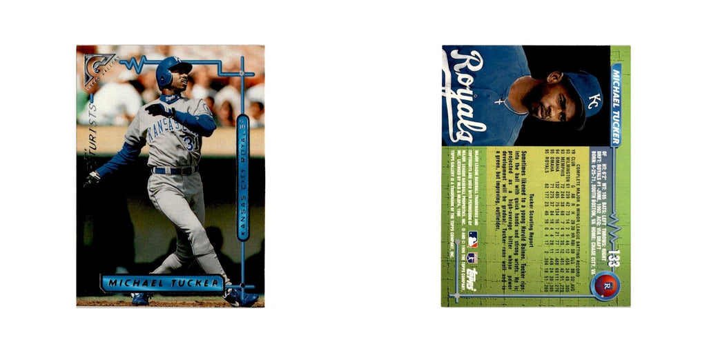 Michael Tucker Rookie 1996 Topps Gallery #133 Kansas City Royals NM