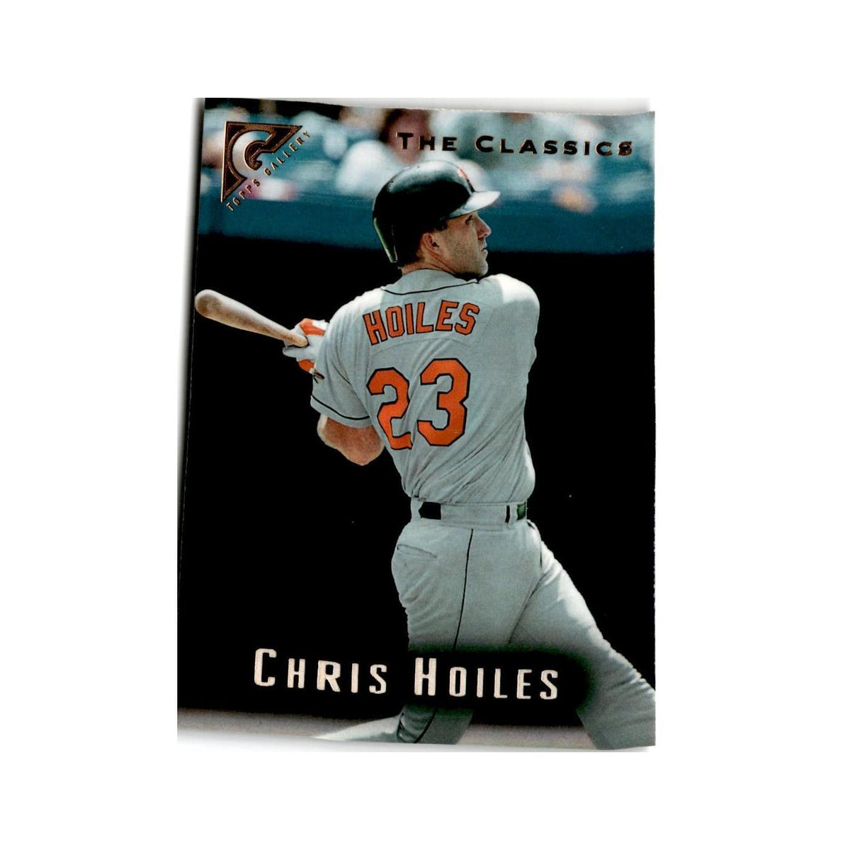 Chris Hoiles 1996 Topps Gallery #53 Baltimore Orioles Baseball Card NM