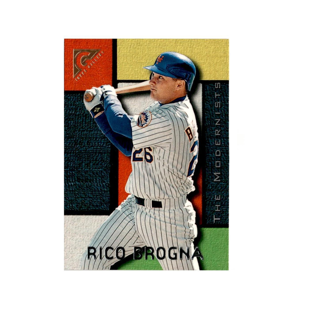 Rico Brogna 1996 Topps Gallery #122 New York Mets Baseball Card NM