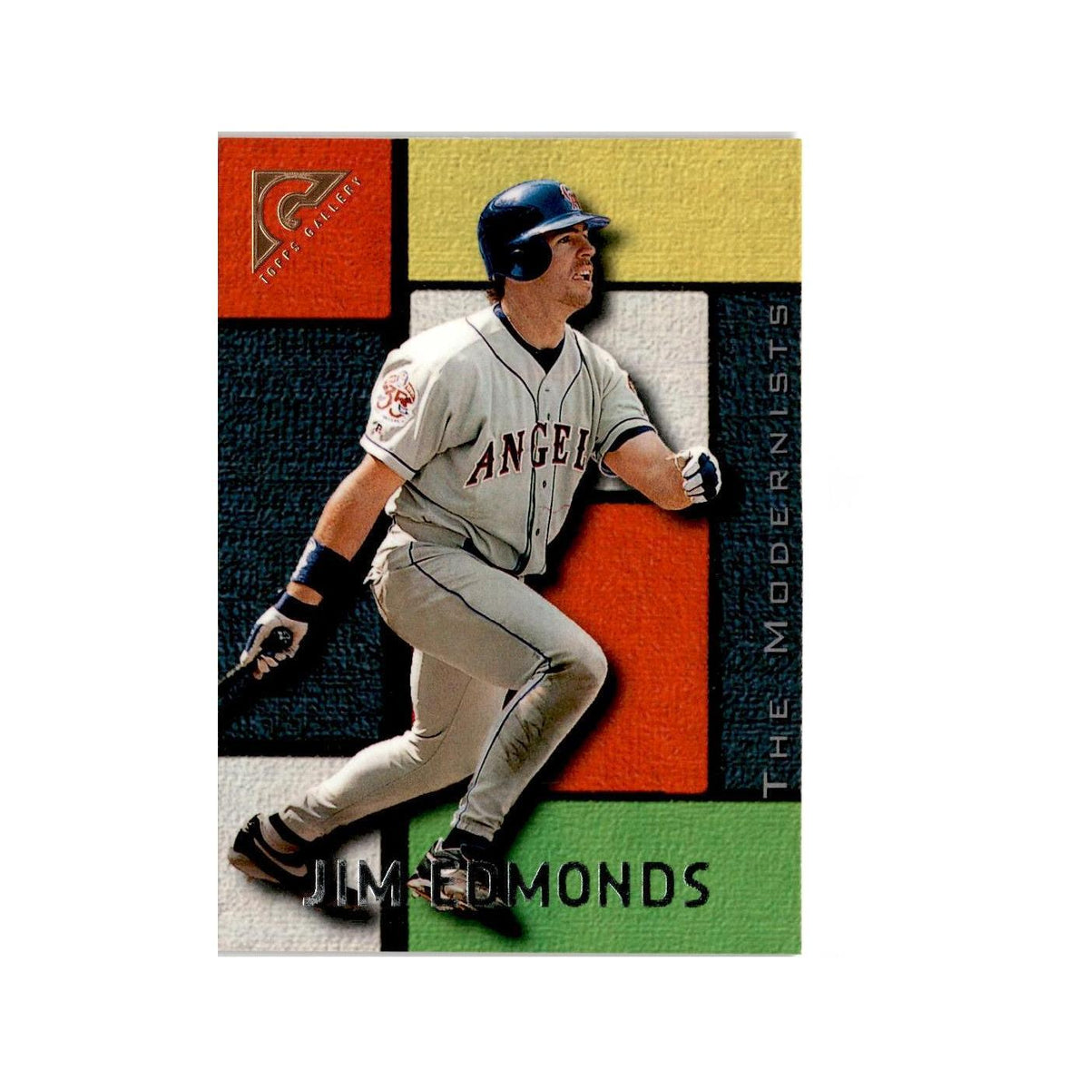 Jim Edmonds 1996 Topps Gallery #109 California Angels Baseball Card NM