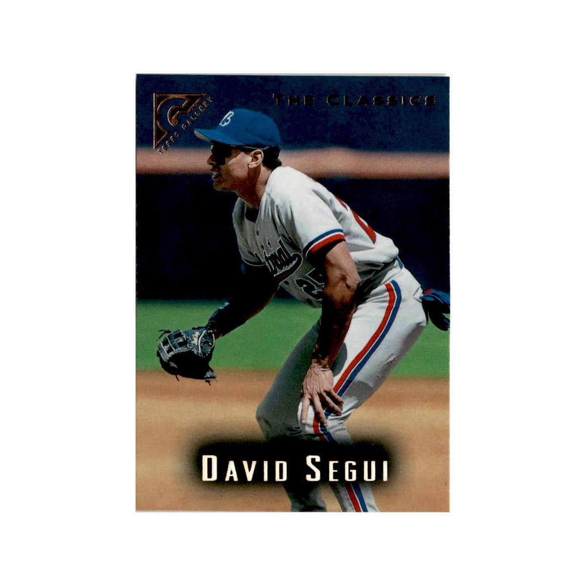 David Segui 1996 Topps Gallery #45 Montreal Expos Baseball Card NM
